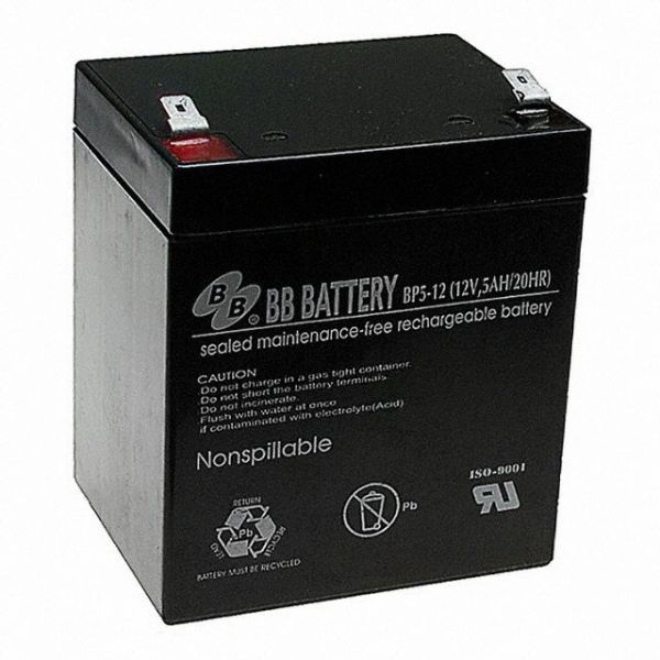 Аккумулятор для ИБП BB Battery ВР5-12 12 В 5 Ач