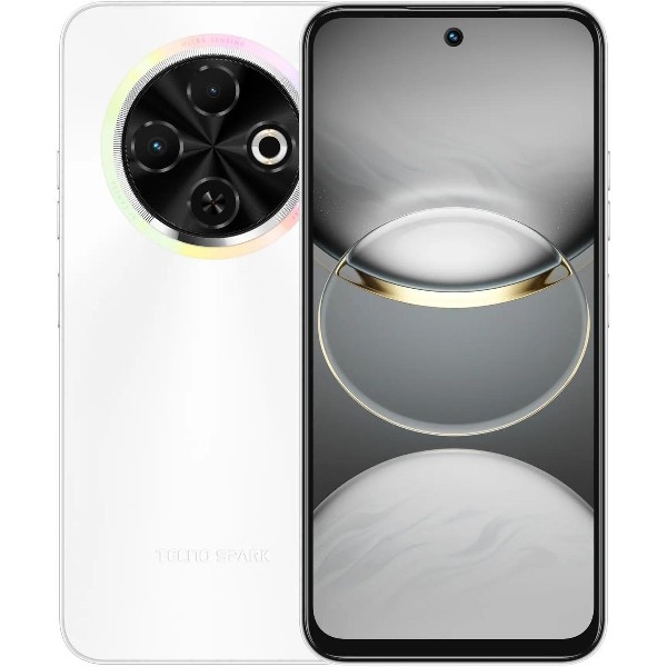 Мобильный телефон Tecno Spark 30C 2024 Android 6/128 Гб белый