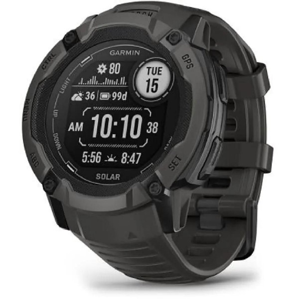 Умные часы Garmin Instinct 2X 2023 27 мм черный/черный [010-02805-10]